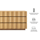 Modway Isola Wavy 6 Drawer Dresser
