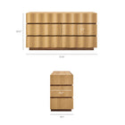 Modway Isola Wavy 6 Drawer Dresser