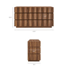 Modway Isola Wavy 6 Drawer Dresser