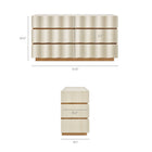 Modway Isola Wavy 6 Drawer Dresser