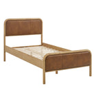 Modway Wexford Vegan Leather Twin Platform Bed