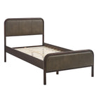 Modway Wexford Vegan Leather Twin Platform Bed