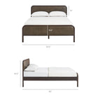 Modway Wexford Vegan Leather Queen Platform Bed
