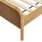 Modway Wexford Vegan Leather King Platform Bed