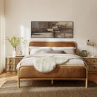 Modway Wexford Vegan Leather King Platform Bed