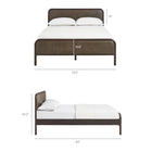 Modway Wexford Vegan Leather King Platform Bed
