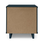 Manhattan Comfort Granville Modern 18" Nightstand in Midnight Blue (1-Drawer)