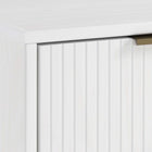 Manhattan Comfort Granville Modern 18" Nightstand in White (2-Drawer)