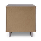 Manhattan Comfort Granville Modern 18" Nightstand in Light Gray (2-Drawer)