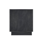 Manhattan Comfort Horizon Modern 22" Nightstand in Charcoal Gray (2-Drawer)