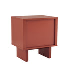 Manhattan Comfort Ella Modern 20" Nightstand in Terracotta (1-Drawer)