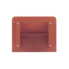 Manhattan Comfort Ella Modern 20" Nightstand in Terracotta (1-Drawer)