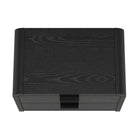 Manhattan Comfort Grace Modern 28" Nightstand in Black (2-Drawer)