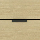 Manhattan Comfort Payton Modern 26" Nightstand in Natural Oak (3-Drawer) - NS009-NO