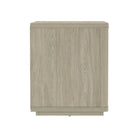 Manhattan Comfort Evelyn Modern 32" Nightstand in Natural (1-Drawer)