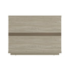 Manhattan Comfort Evelyn Modern 32" Nightstand in Natural (1-Drawer)