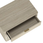 Manhattan Comfort Evelyn Modern 32" Nightstand in Natural (3-Drawer)