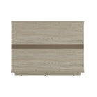 Manhattan Comfort Evelyn Modern 32" Nightstand in Natural (3-Drawer)