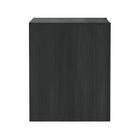 Manhattan Comfort Linda Modern 24" Nightstand in Charcoal Gray (2-Drawer)