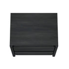 Manhattan Comfort Linda Modern 24" Nightstand in Charcoal Gray (2-Drawer)