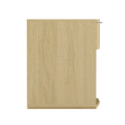 Manhattan Comfort Clive Mid-Century Modern 22" Nightstand in Natural Oak (1-Drawer) - NS1561-4