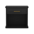Manhattan Comfort Clifford Traditional Nightstand in Black (1-Drawer)