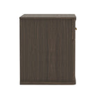 Manhattan Comfort Clifford Traditional Nightstand in Walnut (1-Drawer)