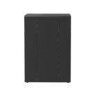 Manhattan Comfort Novara Contemporary 22" Nightstand in Black (1-Drawer)