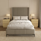 Manhattan Comfort Ardea Contemporary 20" Nightstand in Natural Oak (3-Drawer)