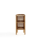 Manhattan Comfort Versailles Industry Chic End Table in Natural