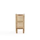 Manhattan Comfort Versailles Industry Chic End Table in Natural