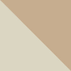 Manhattan Comfort Antibes Modern 4-Piece Conversation Set in Tan and Cream
