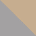 Manhattan Comfort Antibes Modern 4-Piece Conversation Set in Tan and Gray