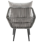 Manhattan Comfort Cannes Modern 3-Piece Conversation Set in Gray