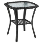 Manhattan Comfort Fruttuo Traditional 3-Piece Conversation Set in Gray