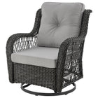 Manhattan Comfort Fruttuo Traditional 3-Piece Conversation Set in Gray