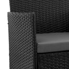 Manhattan Comfort Imperia Modern 3-Piece Conversation Set in Gray