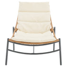 Manhattan Comfort Sunset Modern 3-Piece Conversation Set in Cream
