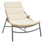 Manhattan Comfort Sunset Modern 3-Piece Conversation Set in Cream