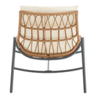 Manhattan Comfort Sunset Modern 3-Piece Conversation Set in Cream