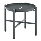 Manhattan Comfort Sunset Modern 3-Piece Conversation Set in Gray