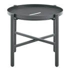 Manhattan Comfort Sunset Modern 3-Piece Conversation Set in Gray