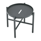 Manhattan Comfort Sunset Modern 3-Piece Conversation Set in Gray