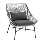 Manhattan Comfort Ashland Modern 5-Piece Conversation Set in Gray