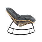 Manhattan Comfort Benson Modern 3-Piece Lounge Chair Set in Gray