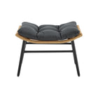 Manhattan Comfort Benson Modern 3-Piece Lounge Chair Set in Gray
