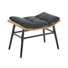 Manhattan Comfort Benson Modern 3-Piece Lounge Chair Set in Gray