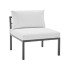Manhattan Comfort Sunnyside Modern 2-Piece Conversation Set in White