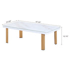 Manhattan Comfort Vine Modern 4-Piece Conversation Set in White