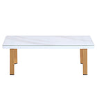 Manhattan Comfort Vine Modern 4-Piece Conversation Set in White